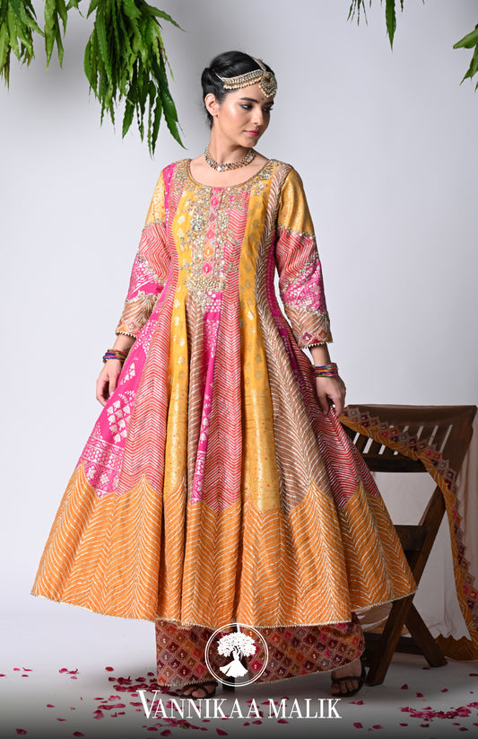 Corel Anarkali Set