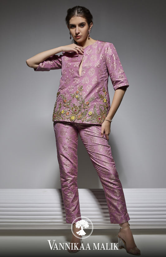 Onion Banarsi Pant Set